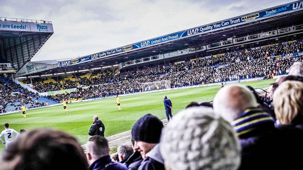 Football stadium Elland Road, Leeds